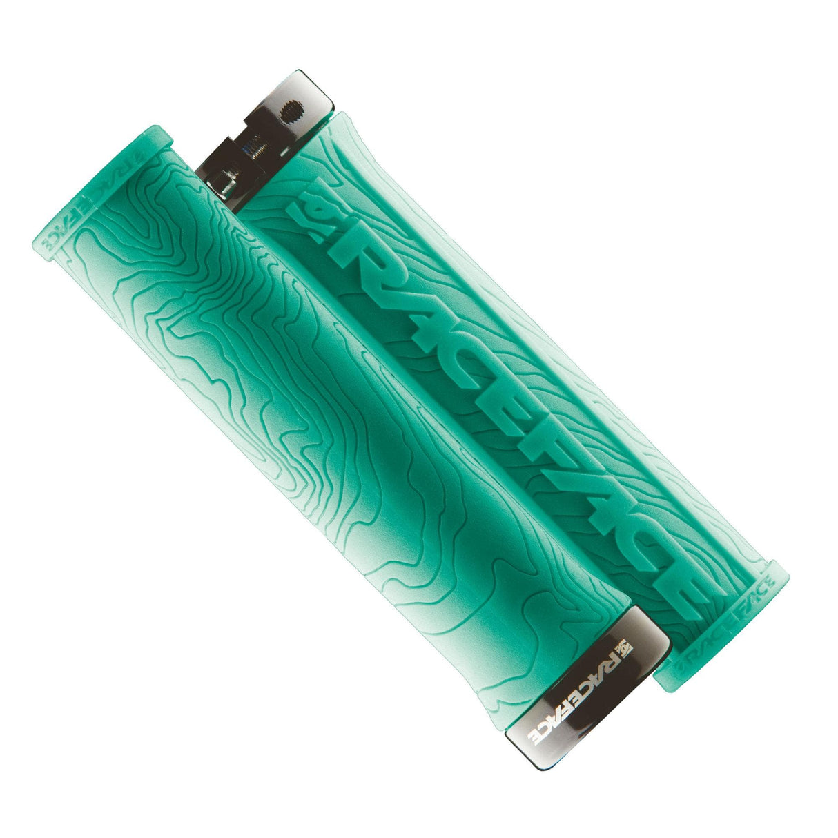 Race Face Half Nelson Lock On Grips Turquoise