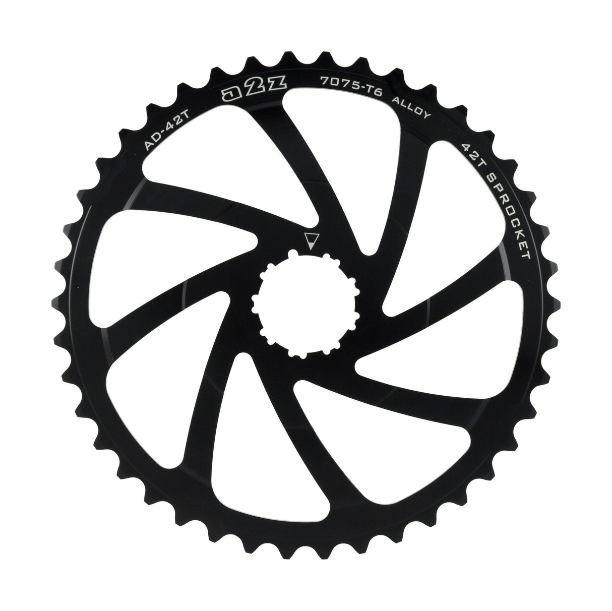 A2Z Wide Range Cassette Adapter Sprocket (42T, Black)