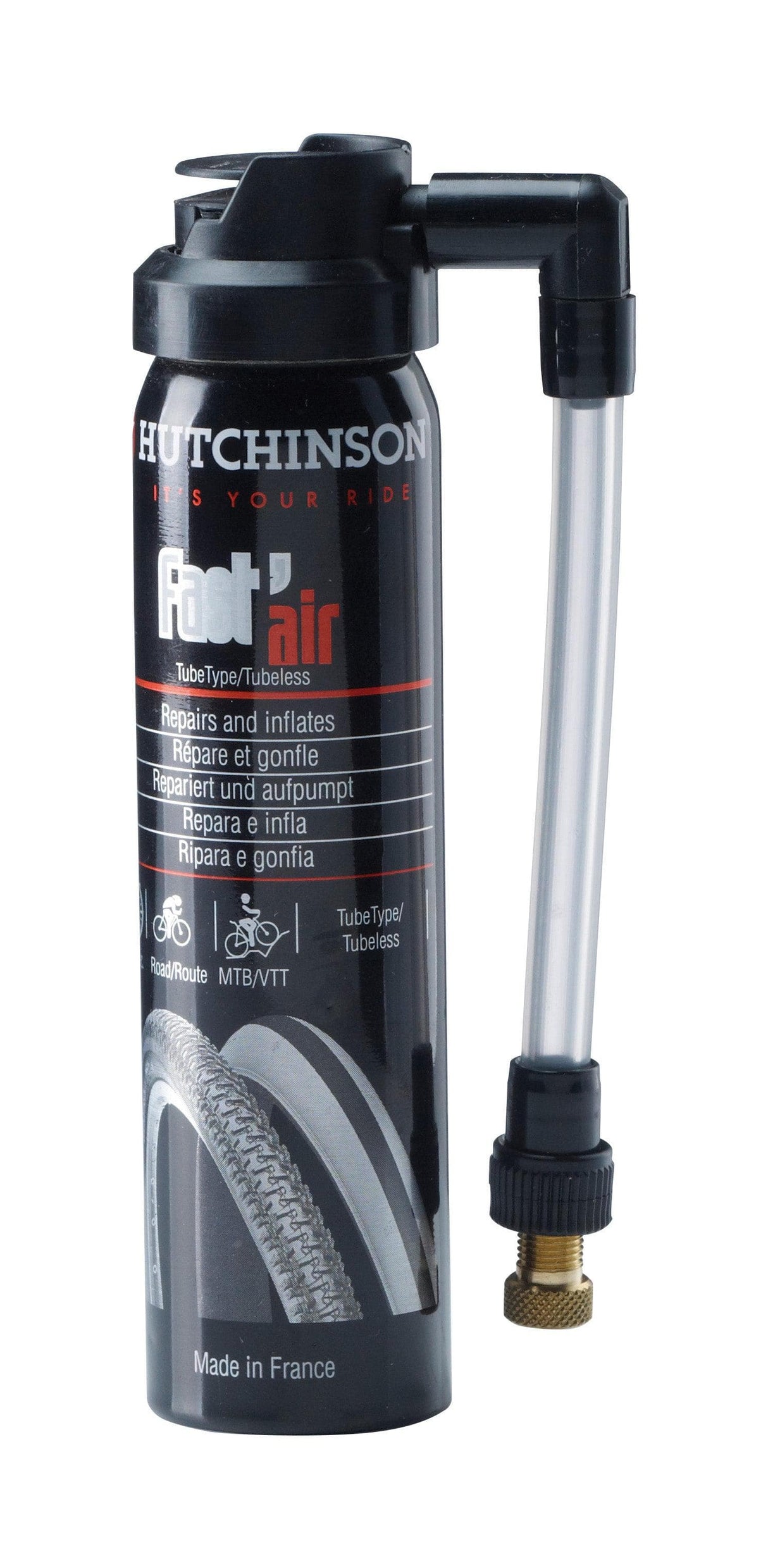 Hutchinson Fast'Air (Sealant & Compressed Air, 75ml)