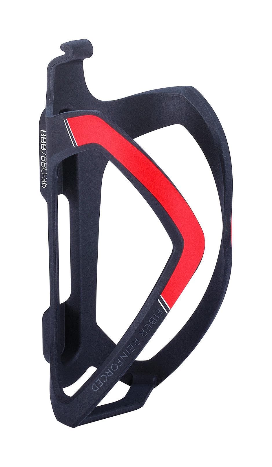 BBB BBC-36 - FlexCage Bottle Cage (Matte Black, Red)