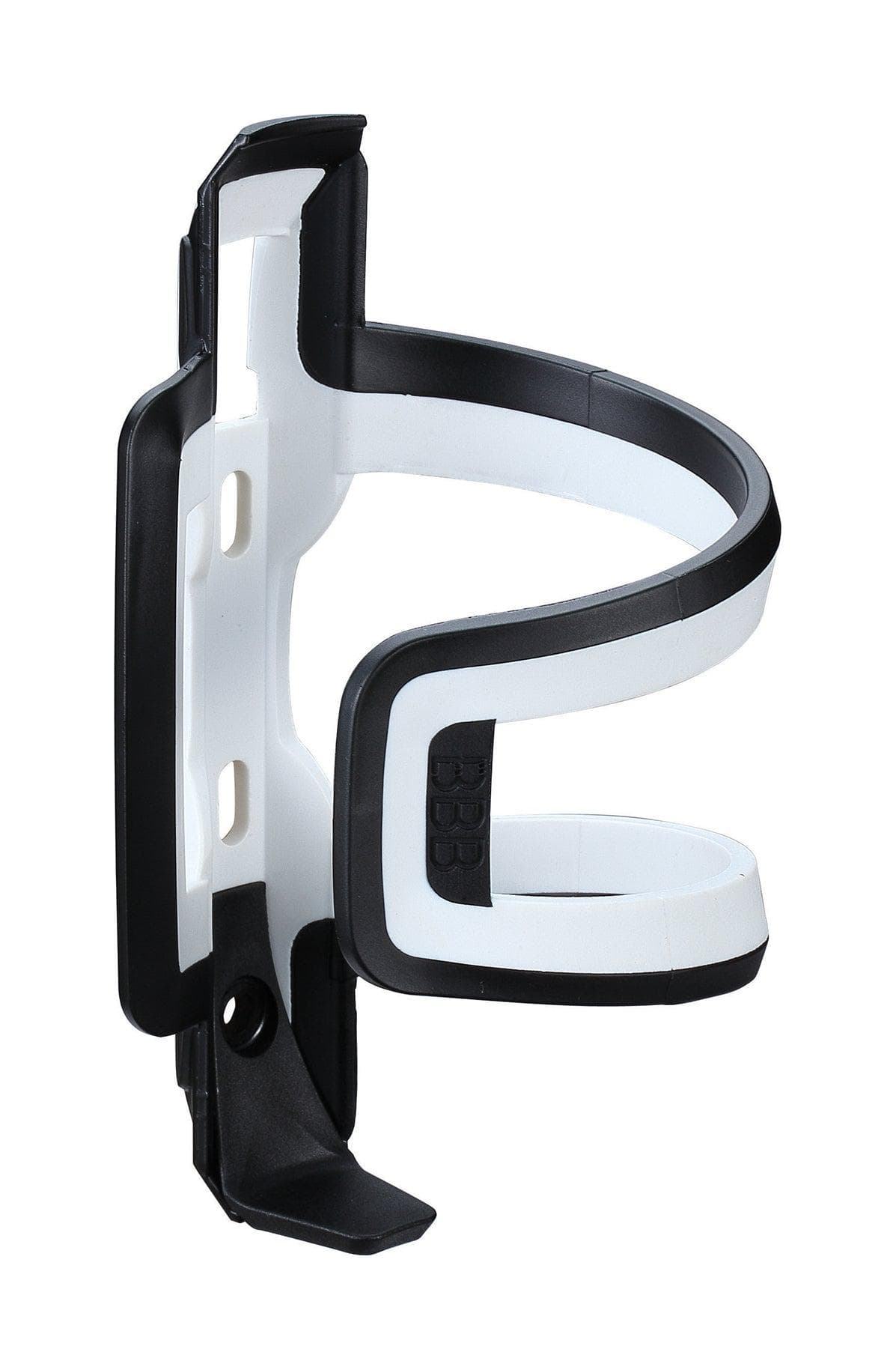 BBB BBC-40 - DualAttack Bottle Cage (Black, White Composite)