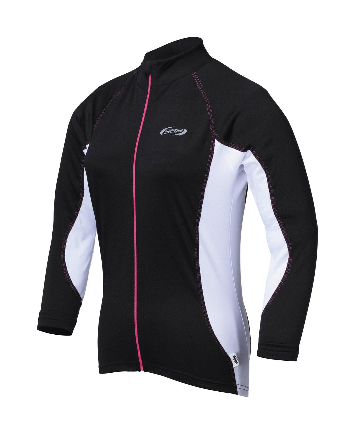 BBB BBW-176 - MissionShield Womens LS Jersey (Black & White, M)