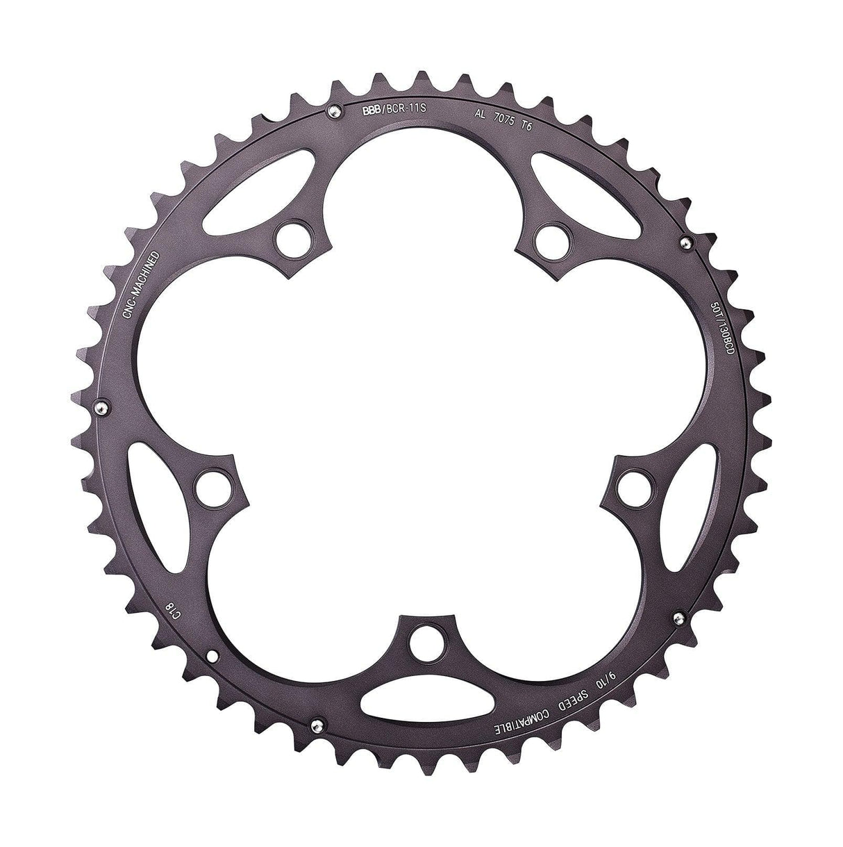 BBB BCR-11S - RoadGear Chainring (S9/10, 130BCD, 50T)