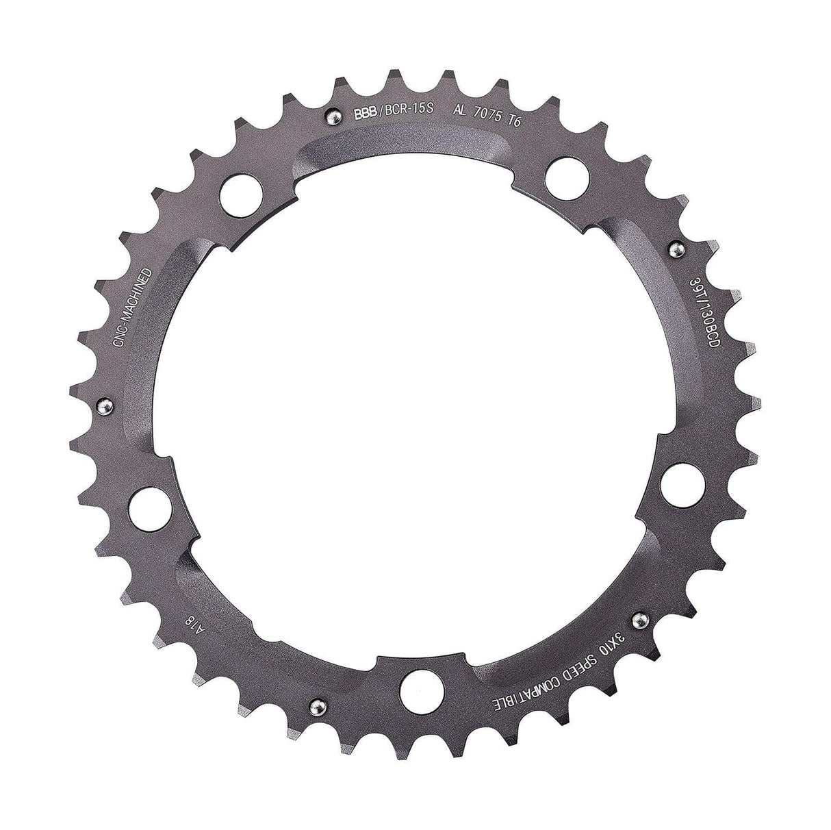 BBB BCR-15S - TripleGear Chainring  (S9/10, 130BCD, 39T)