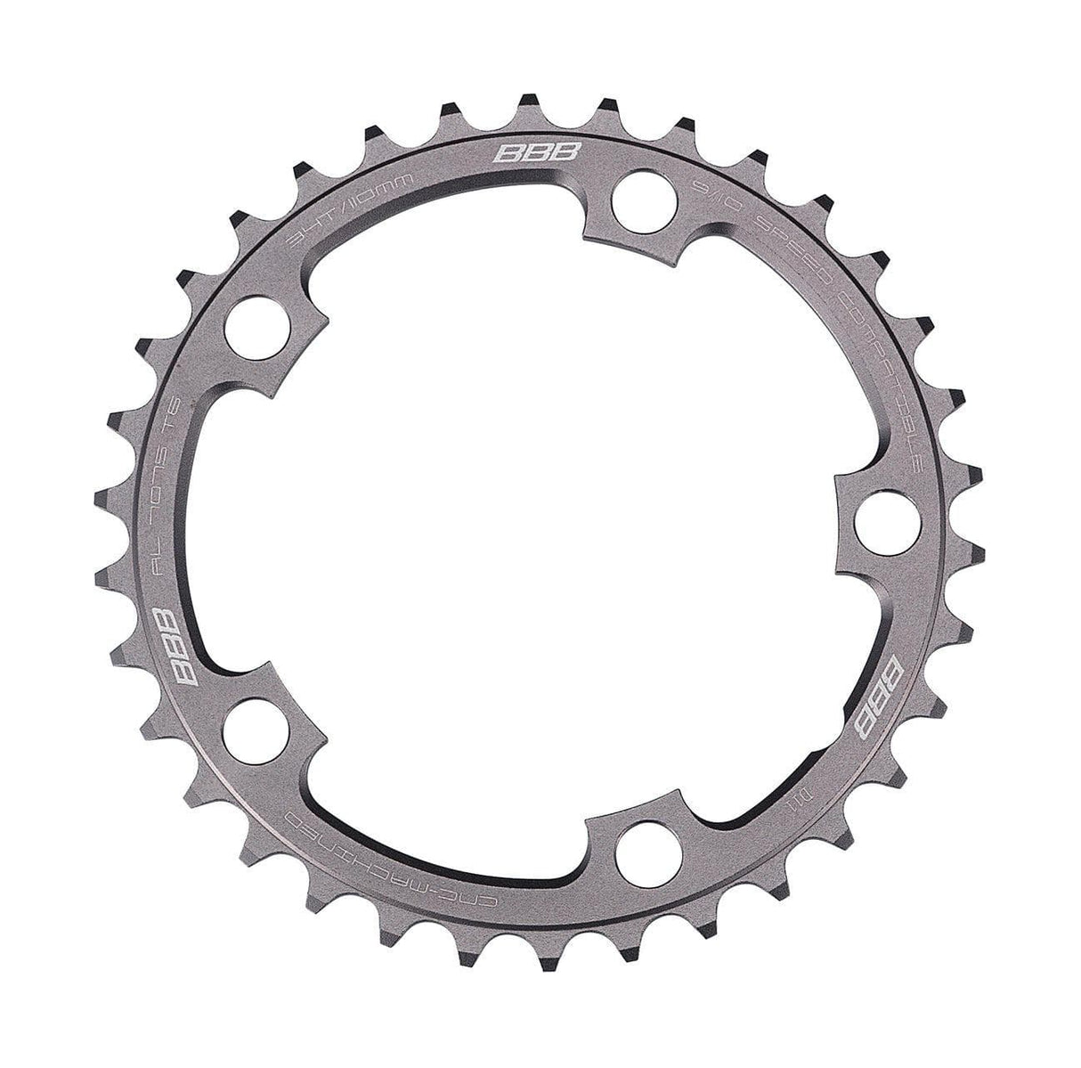 BBB BCR-31 - CompactGear Chainring (S9/10, 110BCD, 34T)