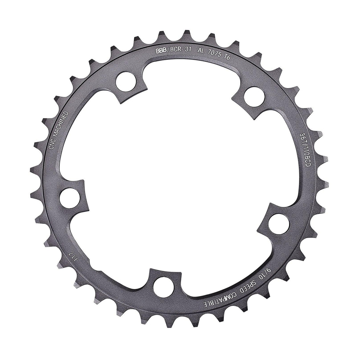 BBB BCR-31 - CompactGear Chainring (S9/10, 110BCD, 36T)