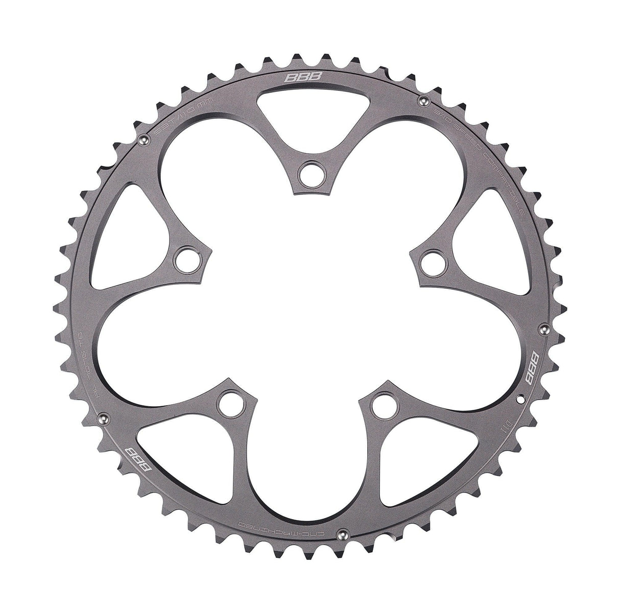 BBB BCR-31 - CompactGear Chainring (S9/10, 110BCD, 53T)