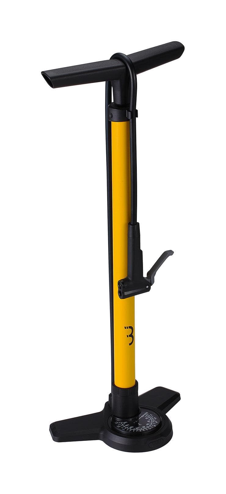 BBB BFP-28 - AirBoost Floor Pump with Gauge (Yellow)