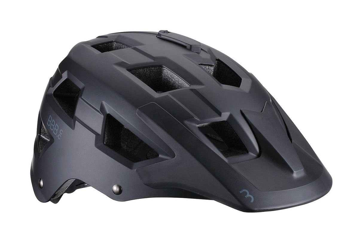 BBB BHE-54 - Nanga 21 MTB Helmet (Matte Black, 54-58cm)