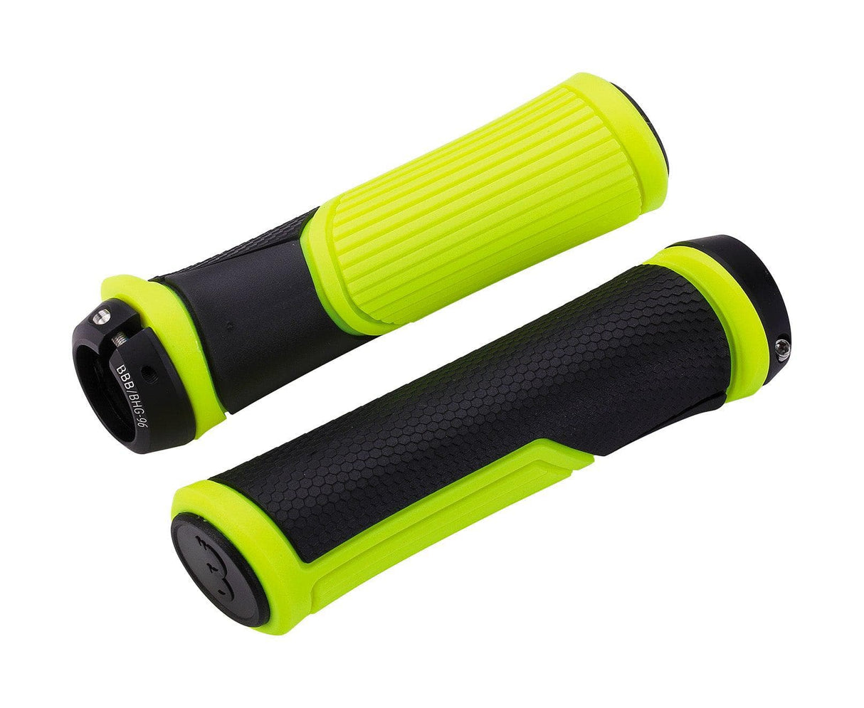 BBB BHG-96 - Cobra Grips (142mm, Black, Neon Yellow)