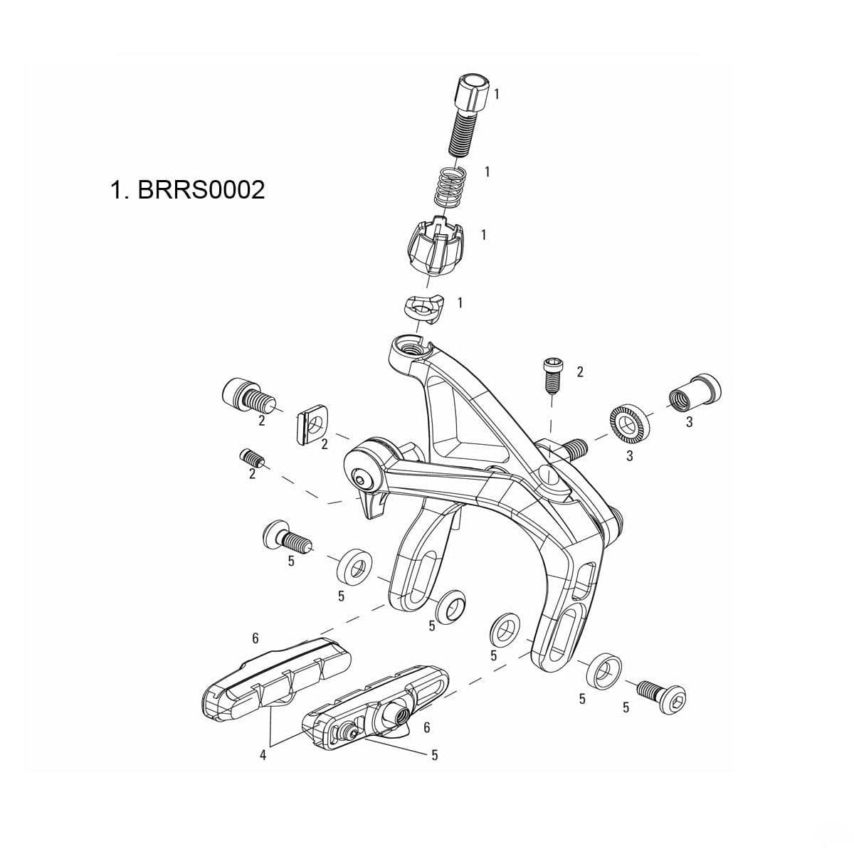 Sram Road Spare - Brake Barrel Adjuster Red/Force 2011 Threaded (1 Pc):