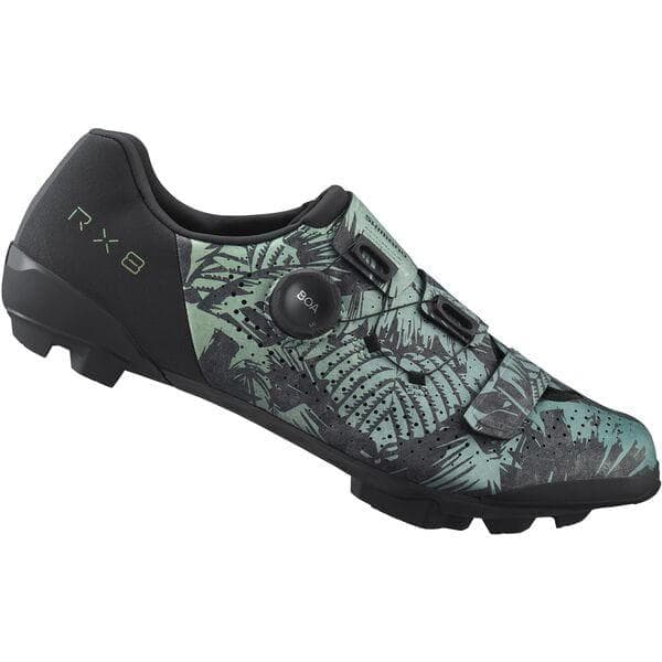 Shimano Clothing RX8 (RX801) Shoes; Tropical Leaves; Size 41