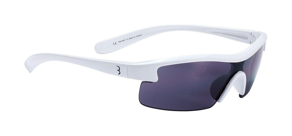 BBB BSG-54 - Kids (White, Smoke Lens)