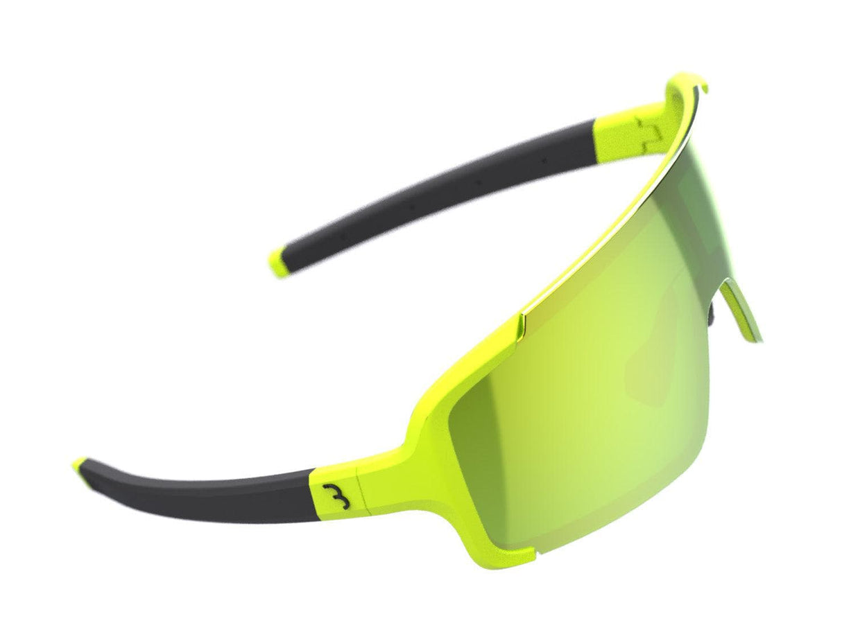 BBB BSG-69 - Chester Sport Glasses (Yellow, Green Lens)