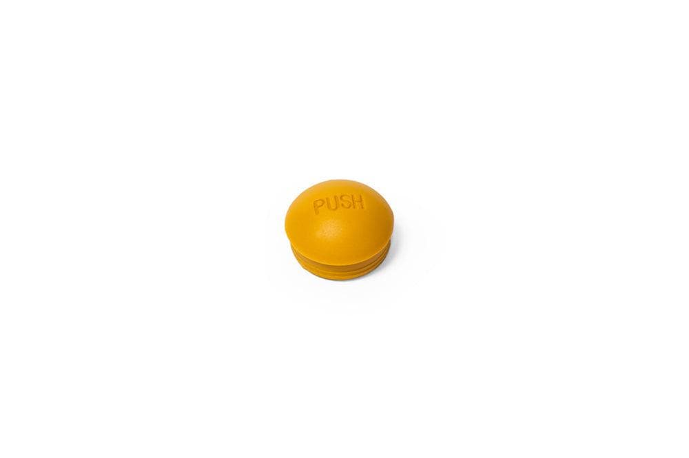 Burley Rubber Cap For Push Button WheelsYellow