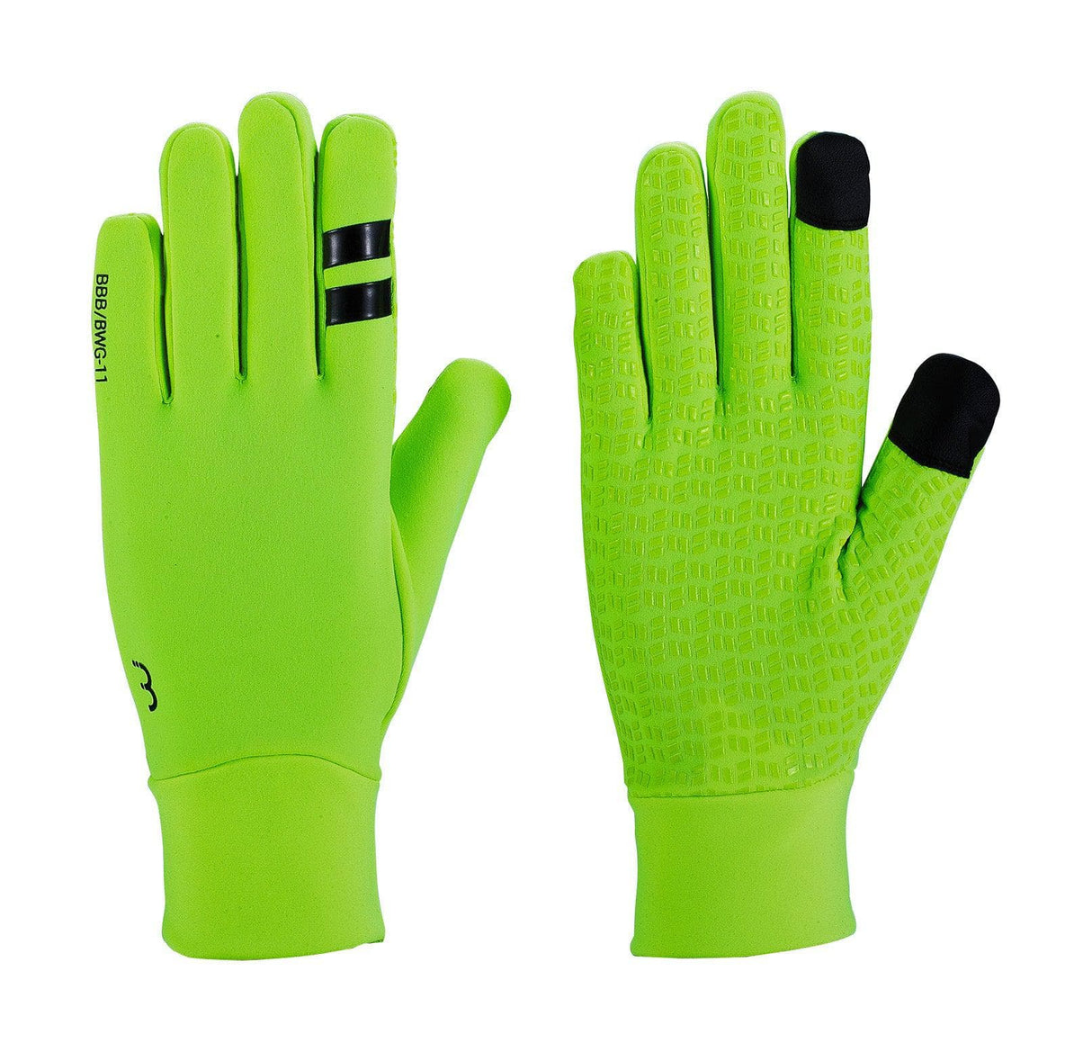 BBB BWG-11 - RaceShield Winter Gloves (Neon Yellow, M)