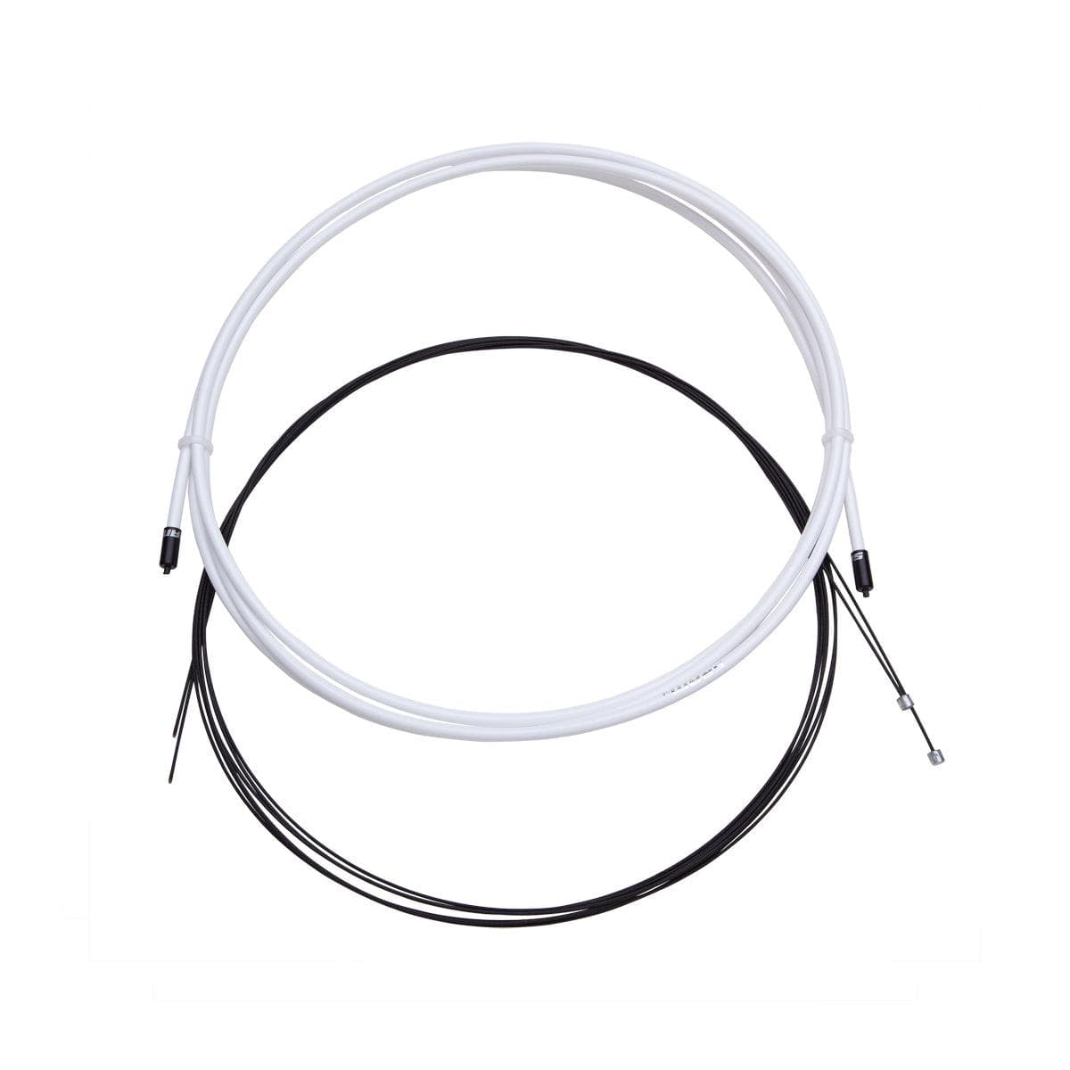 Sram Shift Road And Mtb Cable Kit White 4Mm (1X 1500Mm, 1X 2300Mm 1.1Mm Stainless Cables, 4Mm Reinforced Linear Strand Housing, Ferrules, End Caps, Frame Protectors):