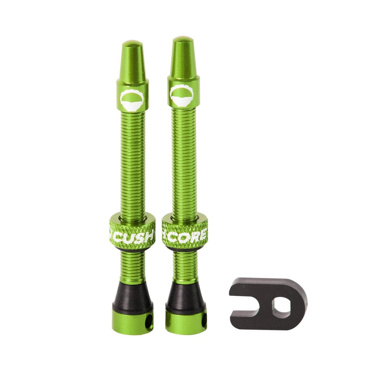 CushCore Tubeless Valves Green 55mm