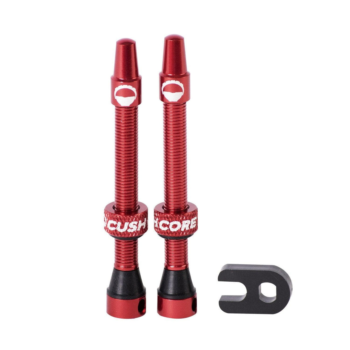 CushCore Tubeless Valves Red 55mm