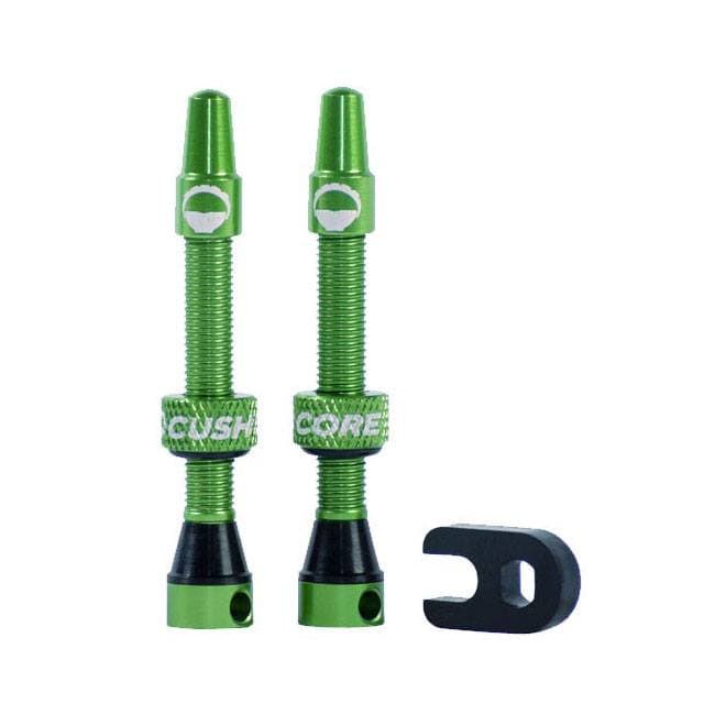 CushCore Tubeless Valves Green 44mm