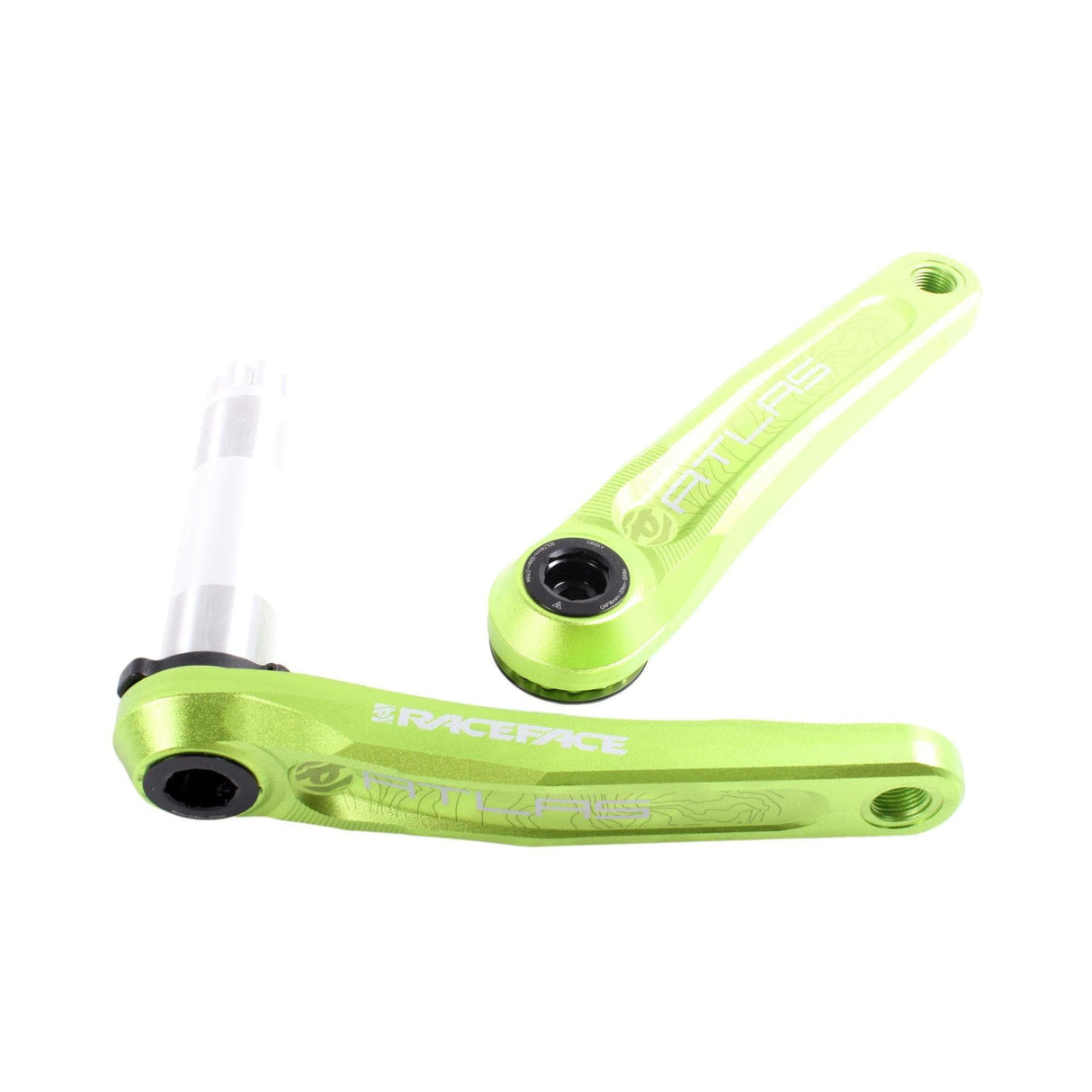 Race Face Atlas Cinch Cranks (Arms Only) Green 175mm/68/73mm