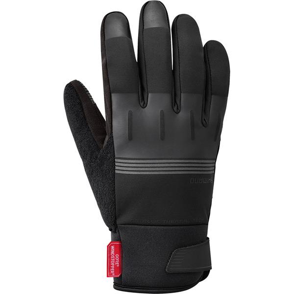 Shimano Men's - Windstopper(R) Thermal Reflective Gloves - Black - Size S