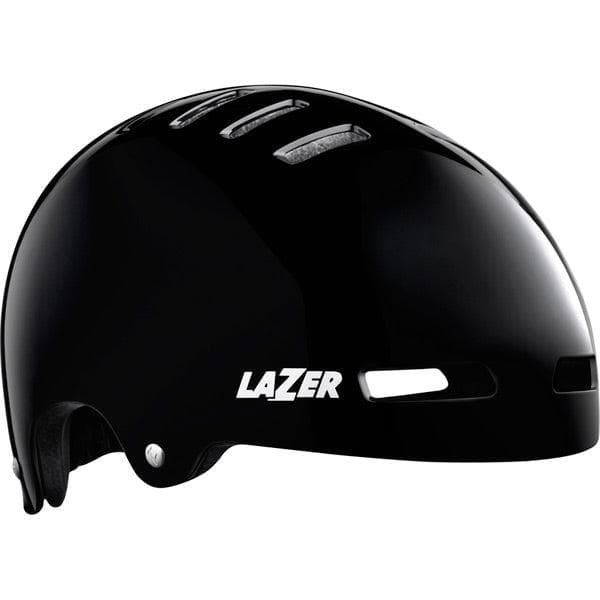 Lazer One+ Helmet; Gloss Black; Medium; Carded