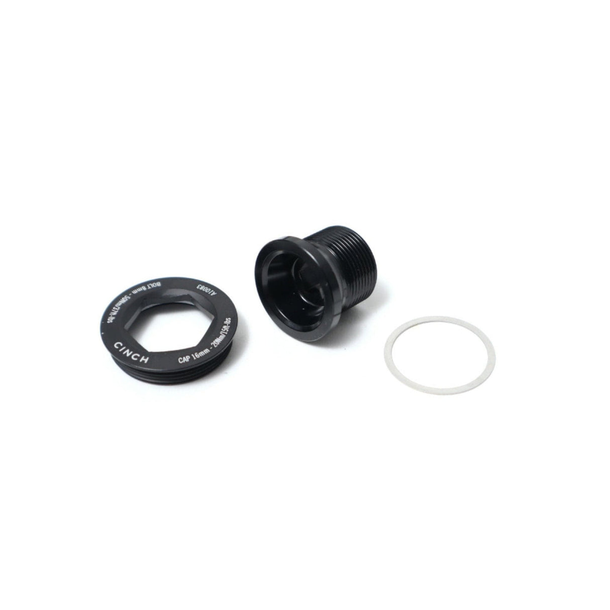 Race Face Cinch Bolt / Puller Cap M18 X 15mm Matte Black