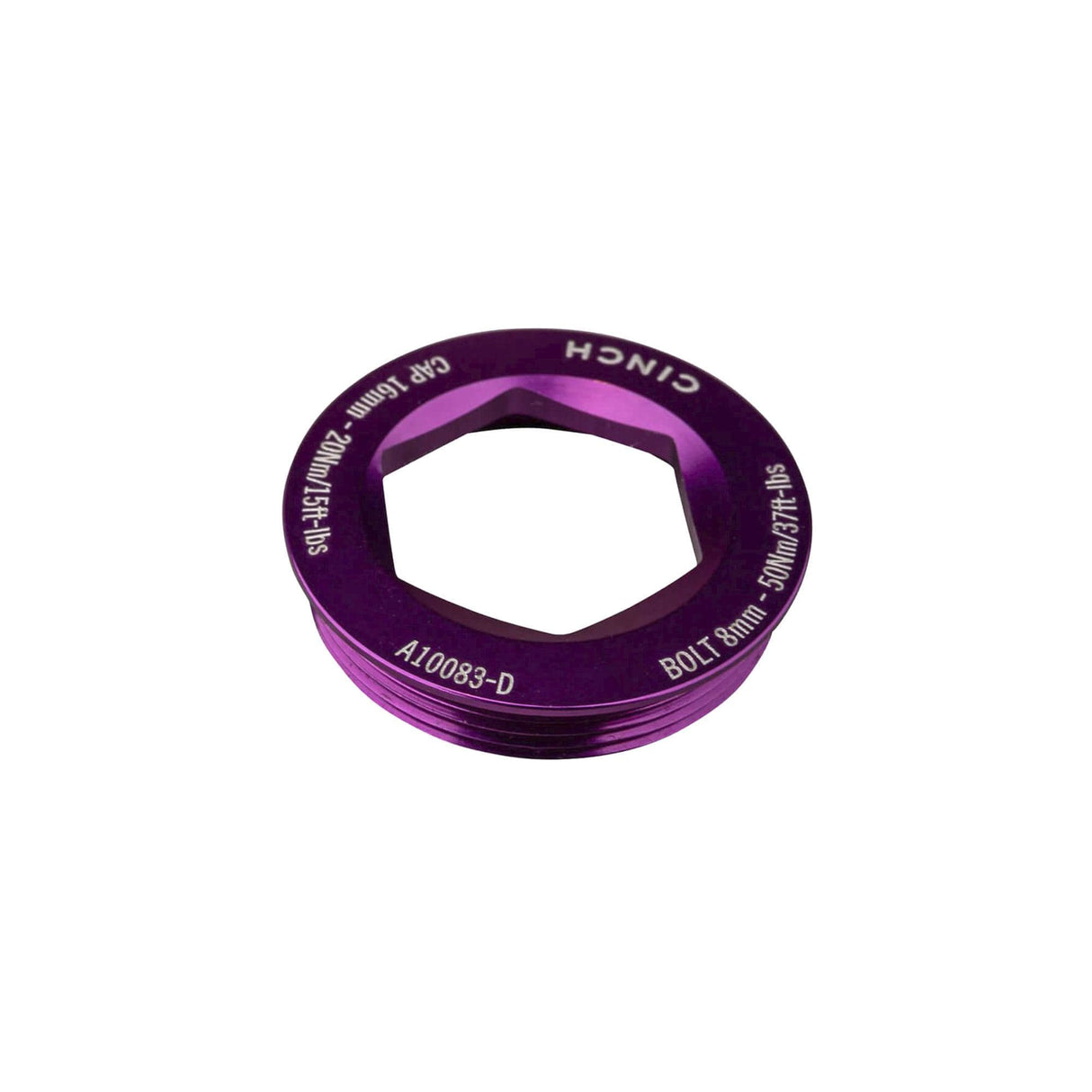 Race Face Cinch XC / AM Puller Cap with Washer Purple