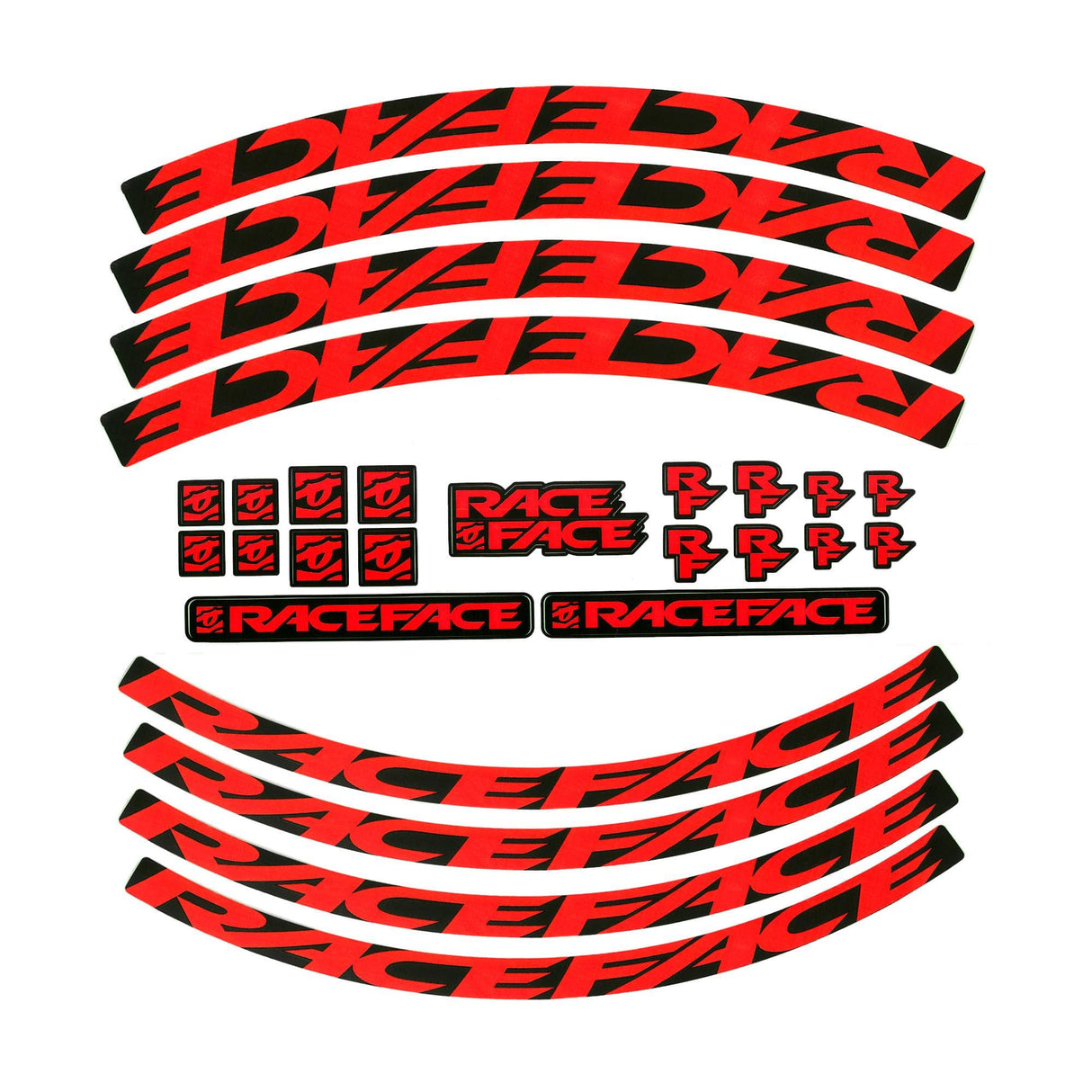 Race Face Decal Kit Red S