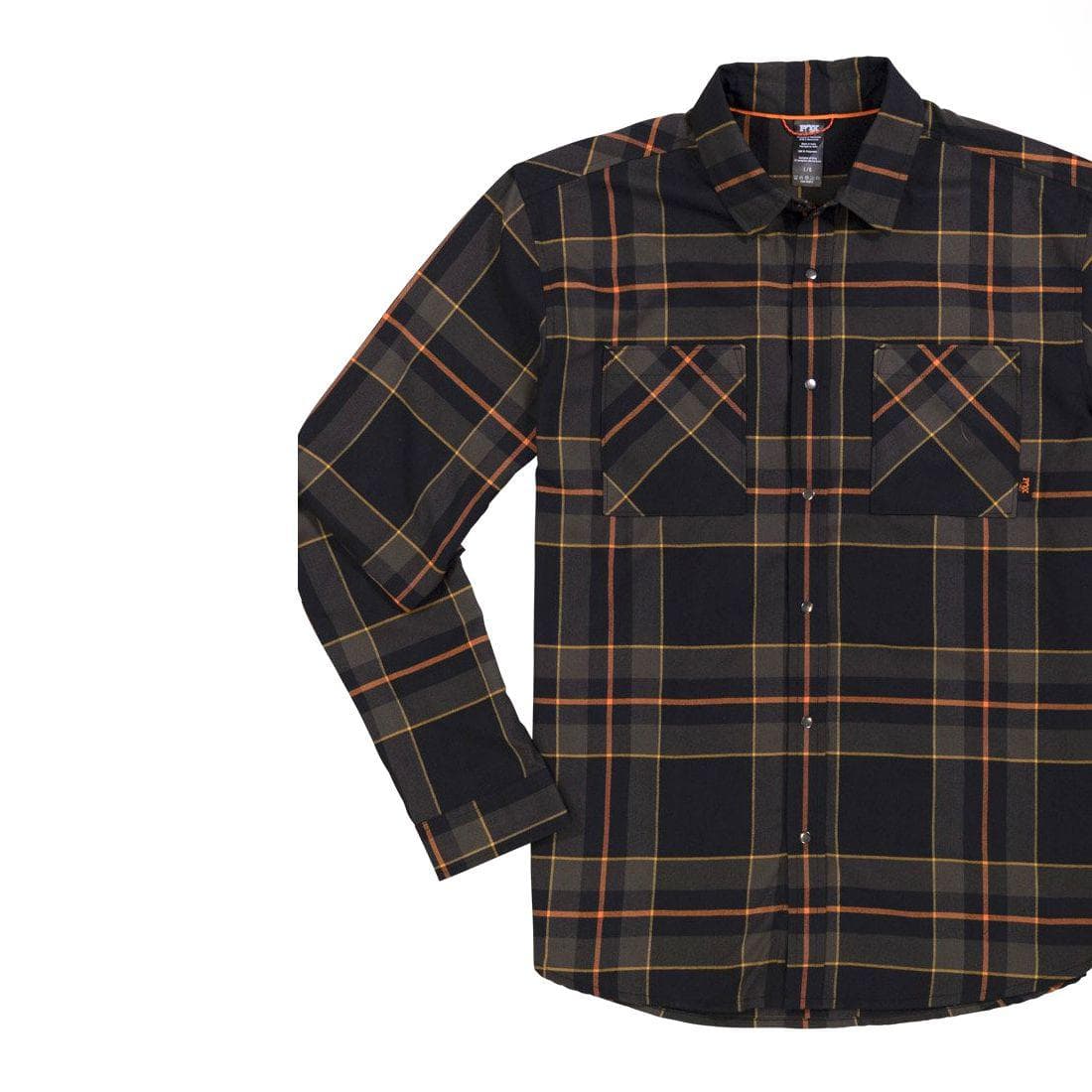 FOX Flannel Shirt Black S