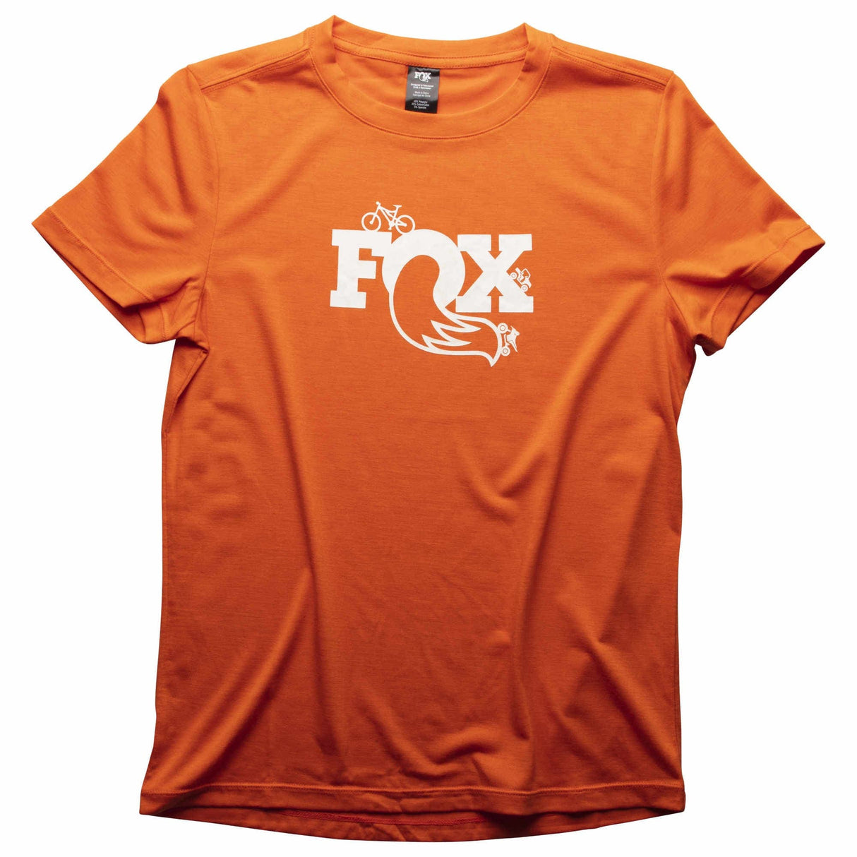 Fox Icon Youth Short Sleeve T-Shirt Orange XS