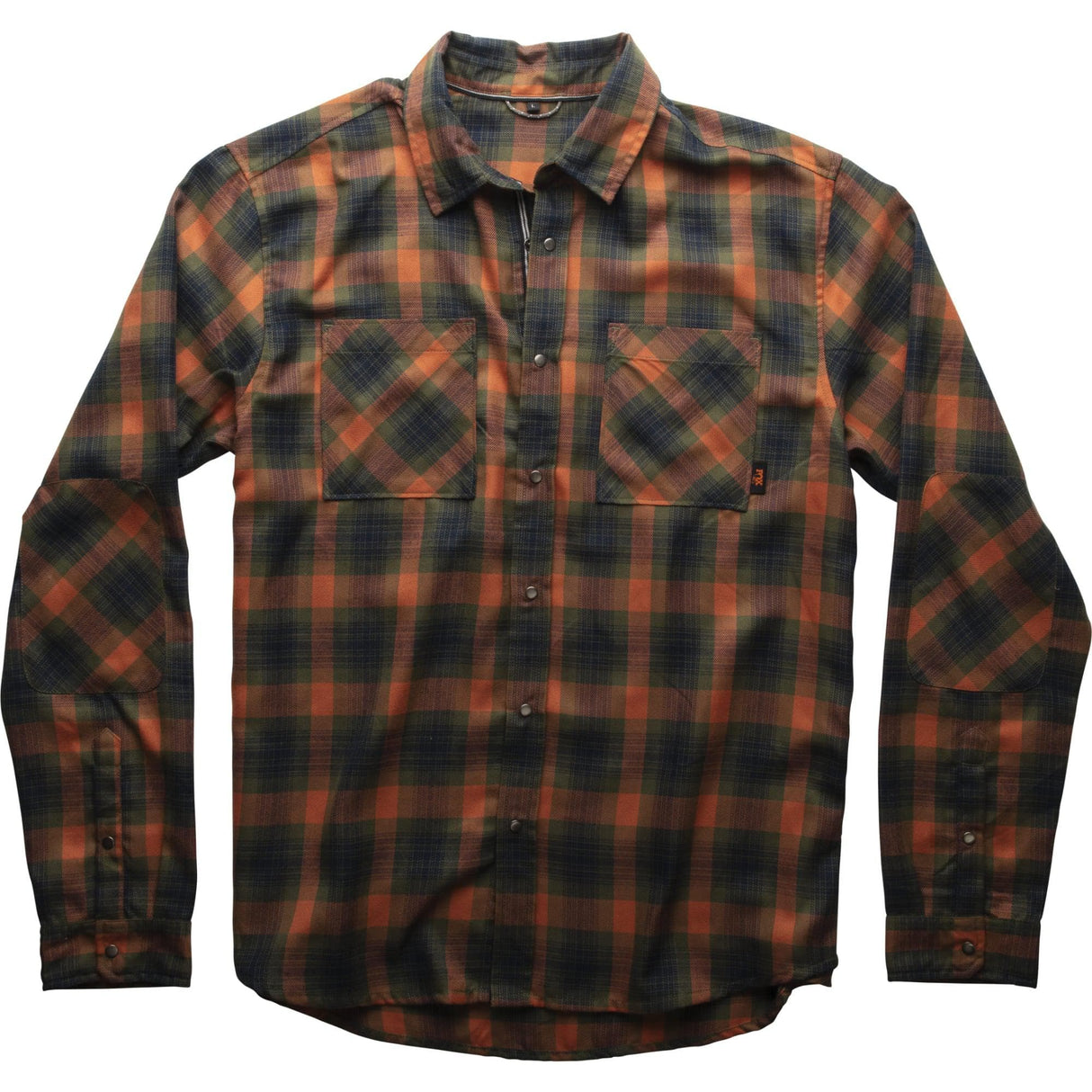 Fox Heavyday Long Sleeve Flannel Shirt Orange S