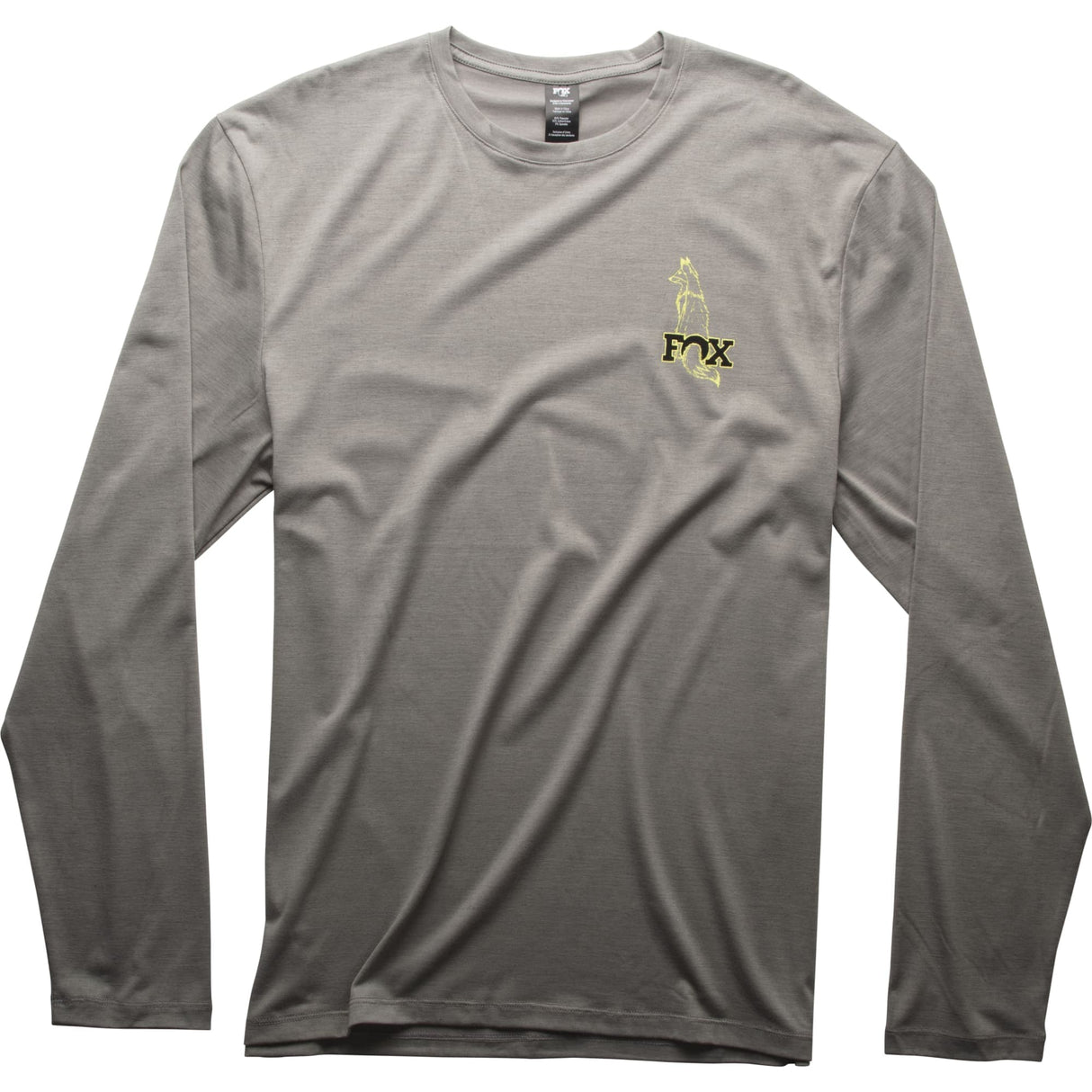 Fox Tailed Long Sleeve T-Shirt Grey S