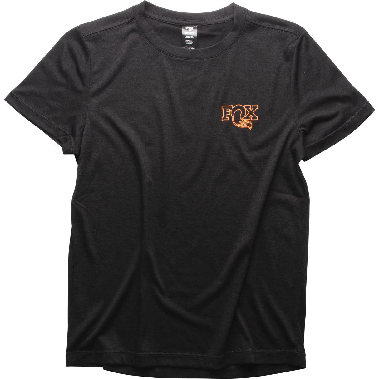 FOX Tailed Youth Short Sleeve T-Shirt Black S