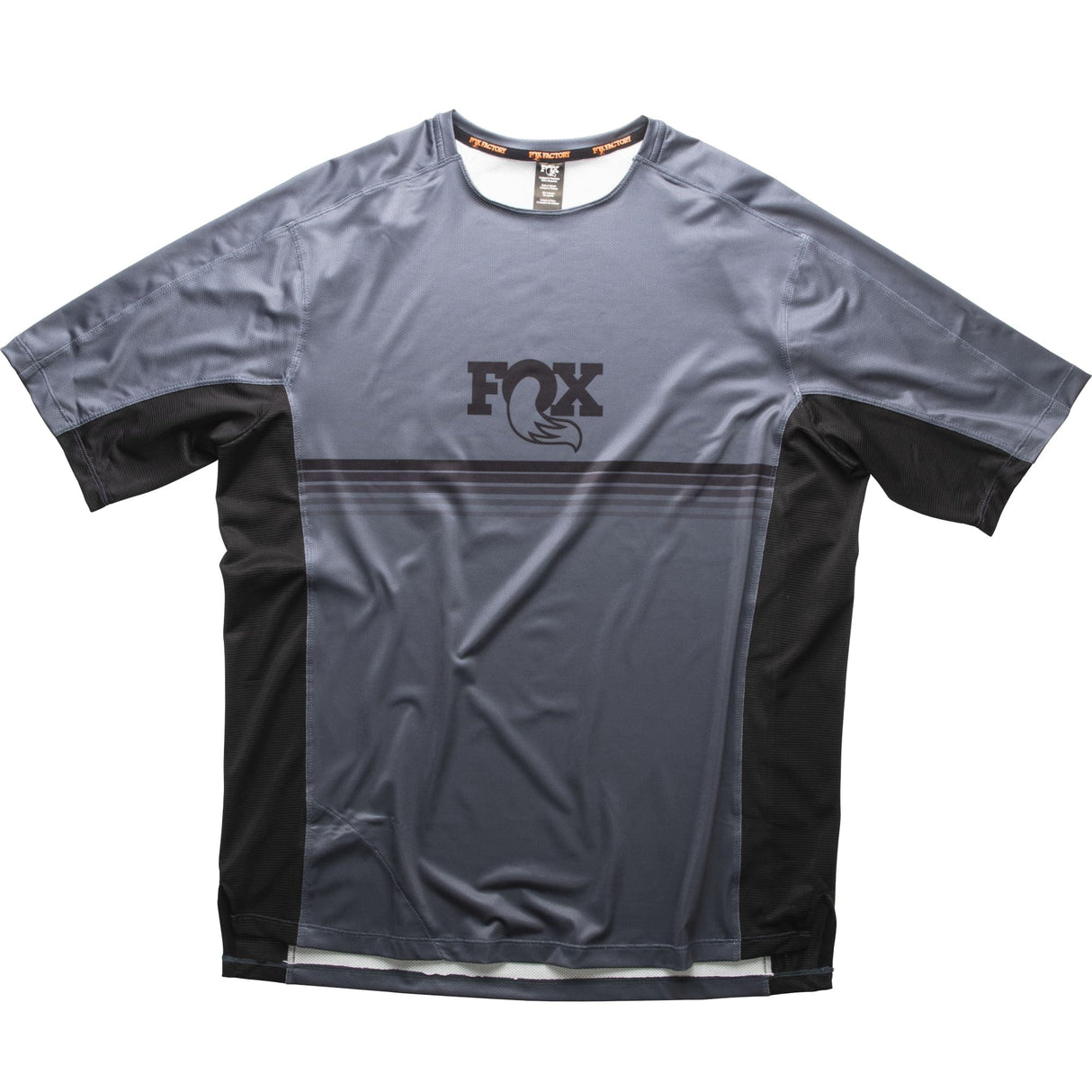 FOX High Tail Short Sleeve Jersey Dark Grey L