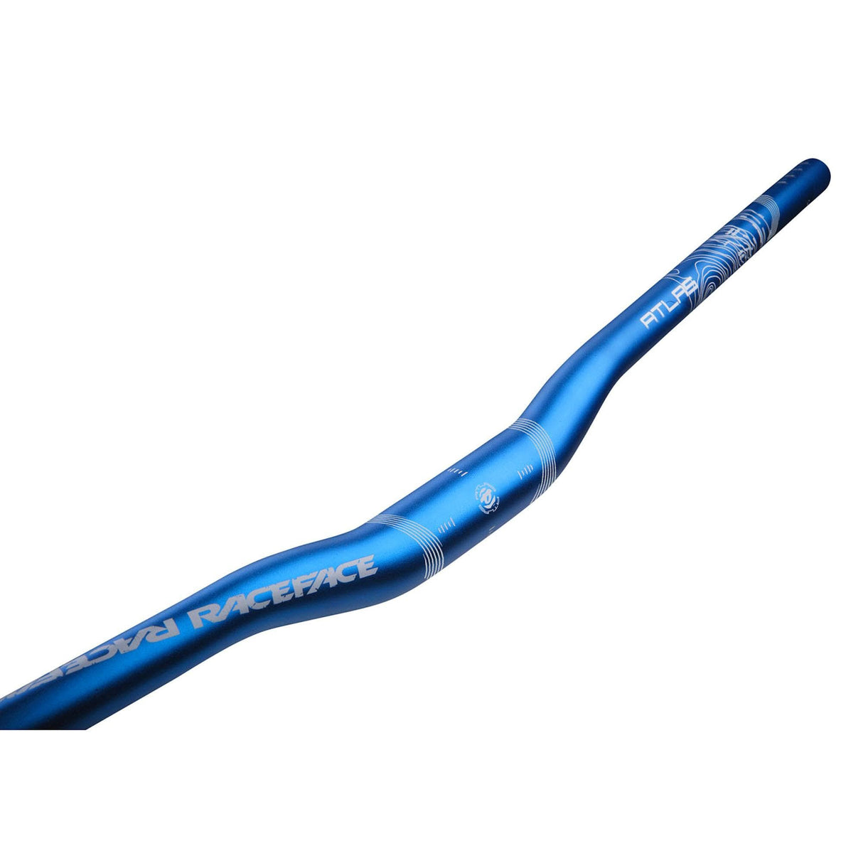 Race Face Atlas &frac12;" Riser Handlebar Blue