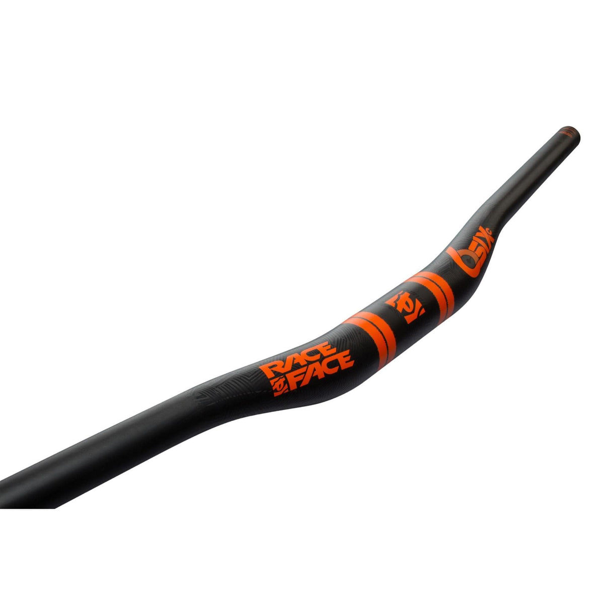 Race Face SIXC 20mm Riser Handlebar Black/Orange