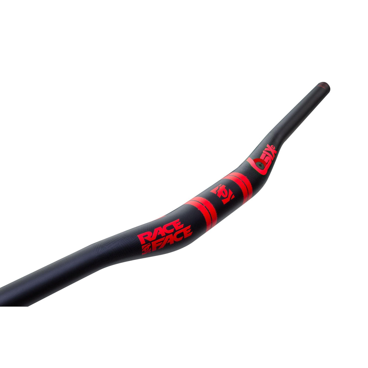 Race Face SIXC 20mm Riser Handlebar Black/Red