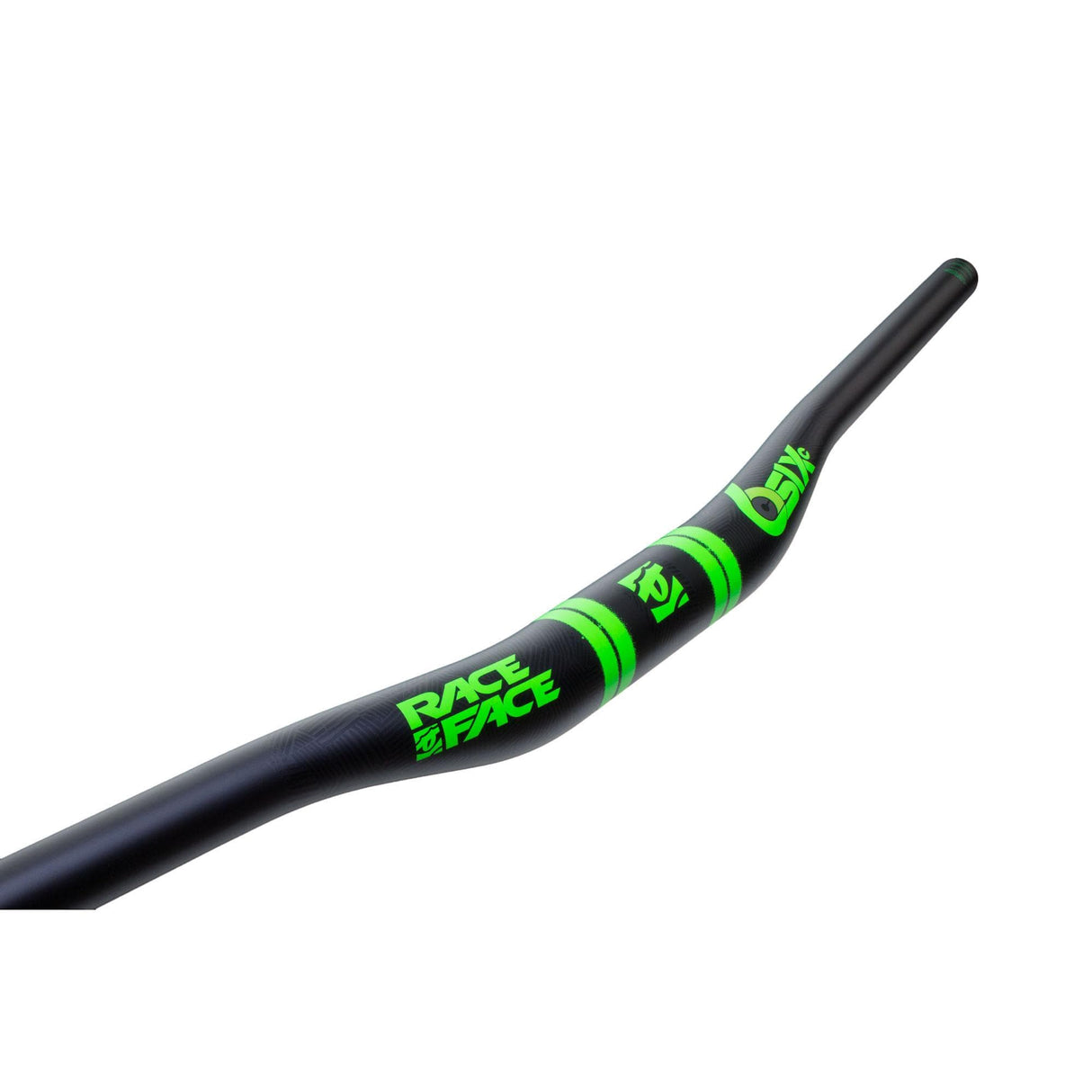 Race Face SIXC 20mm Riser Handlebar Black/Green