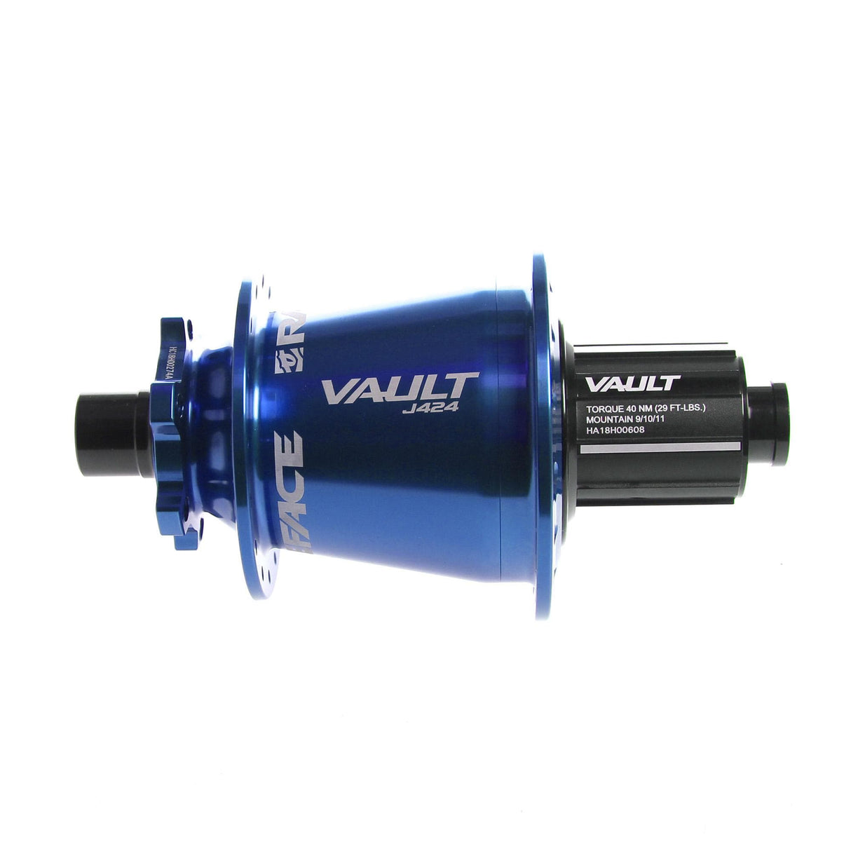 Race Face Vault J Bend Hub Rear 148x12mm 424J 32H Shimano Dark Blue