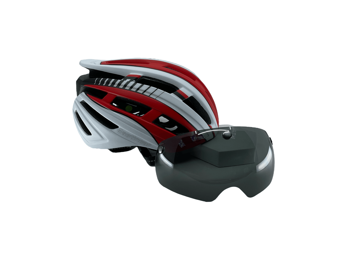 Eastinear Adult Helmet - Red/White M/L 57-62cm