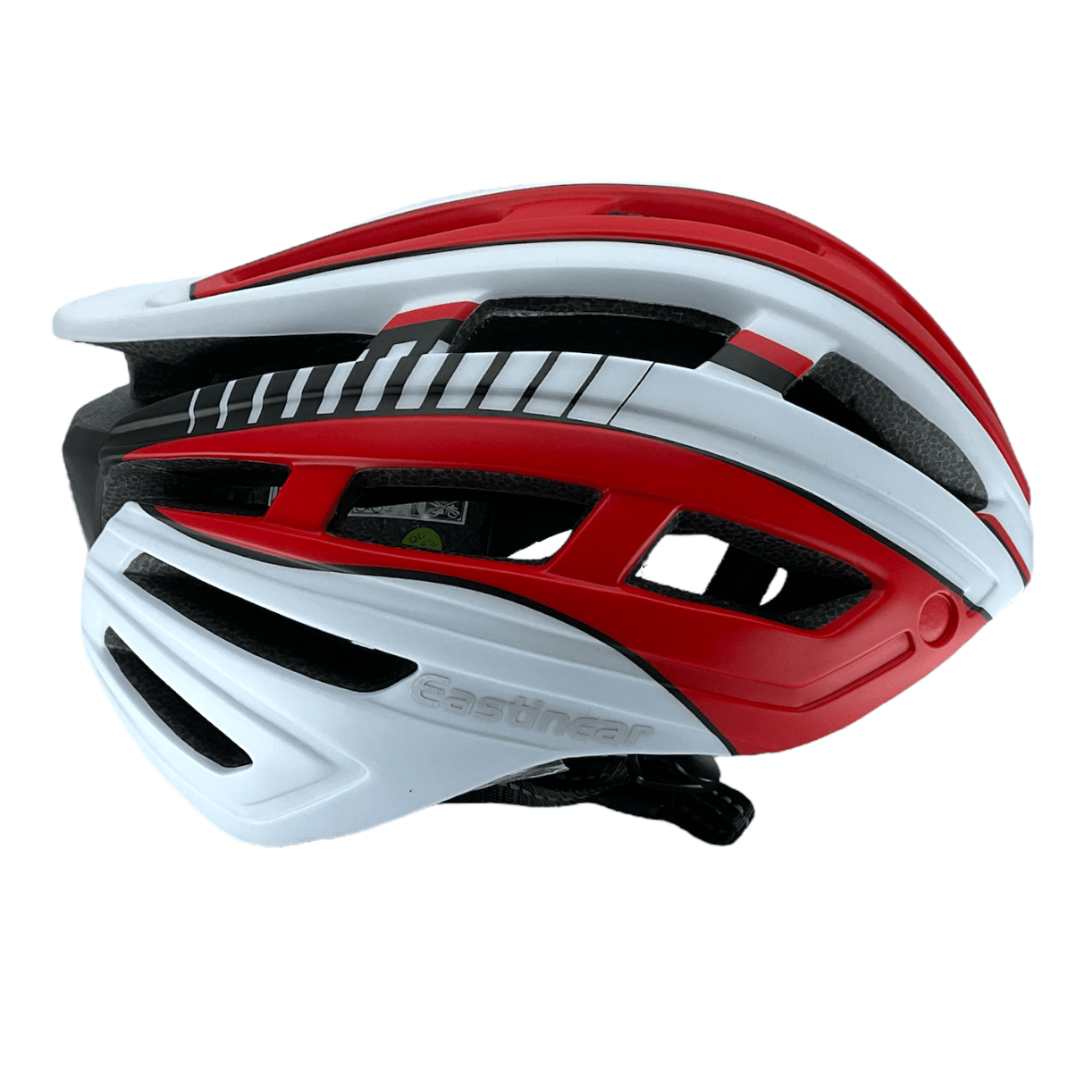 Eastinear Adult Helmet - Red/White M/L 57-62cm