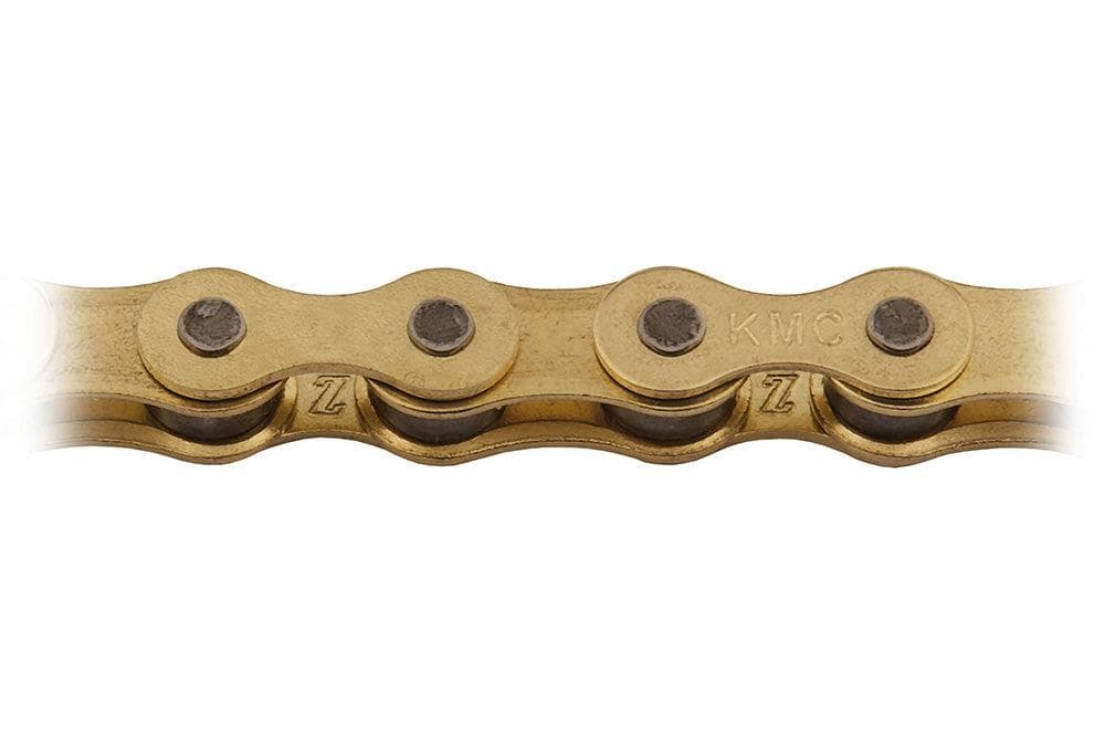 KMC Z1 Wide 1/8" Single Speed Chain Gold (KMC011G)