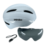 Animiles Adult Helmet - White L 57-61cm