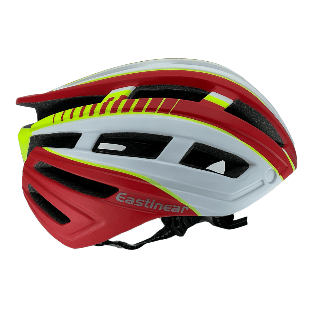 Eastinear Adult Helmet - White, Red, Yellow M/L 57-62cm