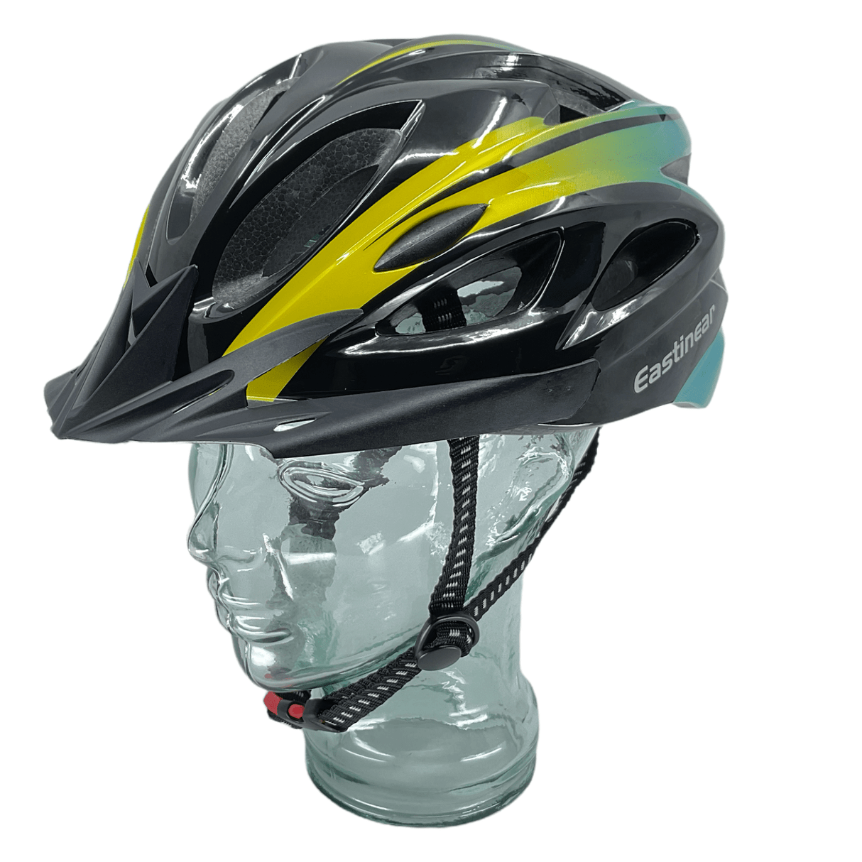 Eastinear Adult Helmet - Black,Blue,Yellow M/L 58-62cm