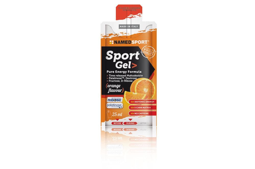 NamedSport Sport Gel   Orange 15 X 25ml Long Date