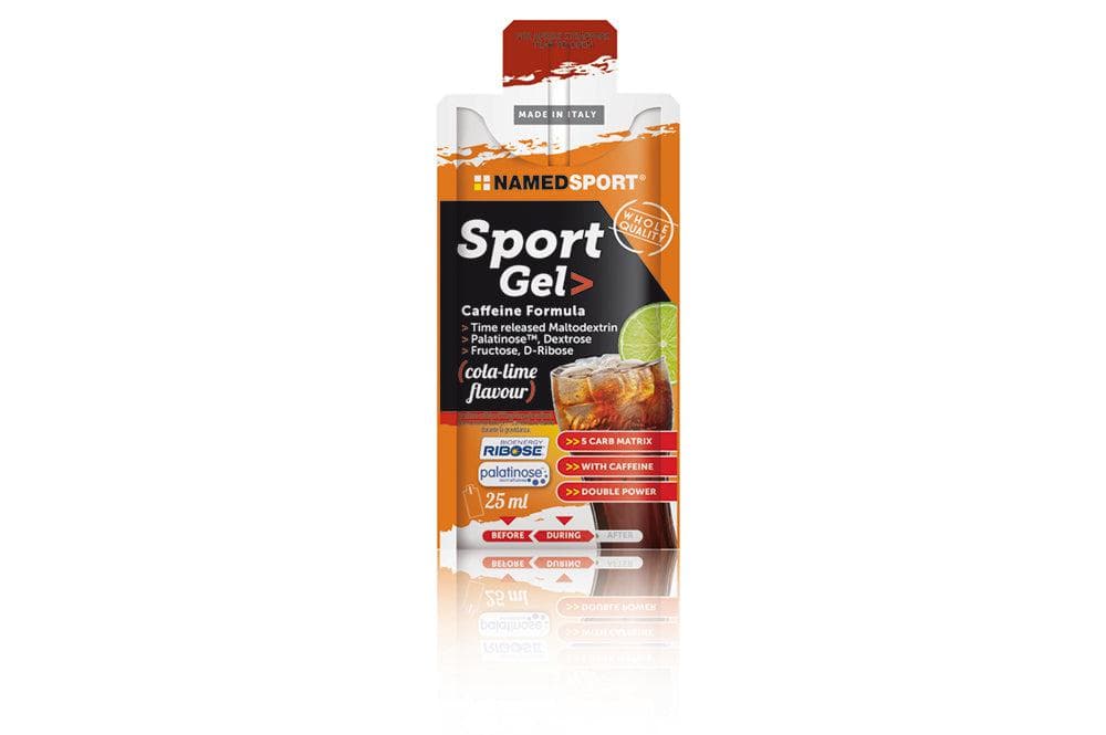 NamedSport Sport Gel   Cola Lime 15 X 25ml Long Date