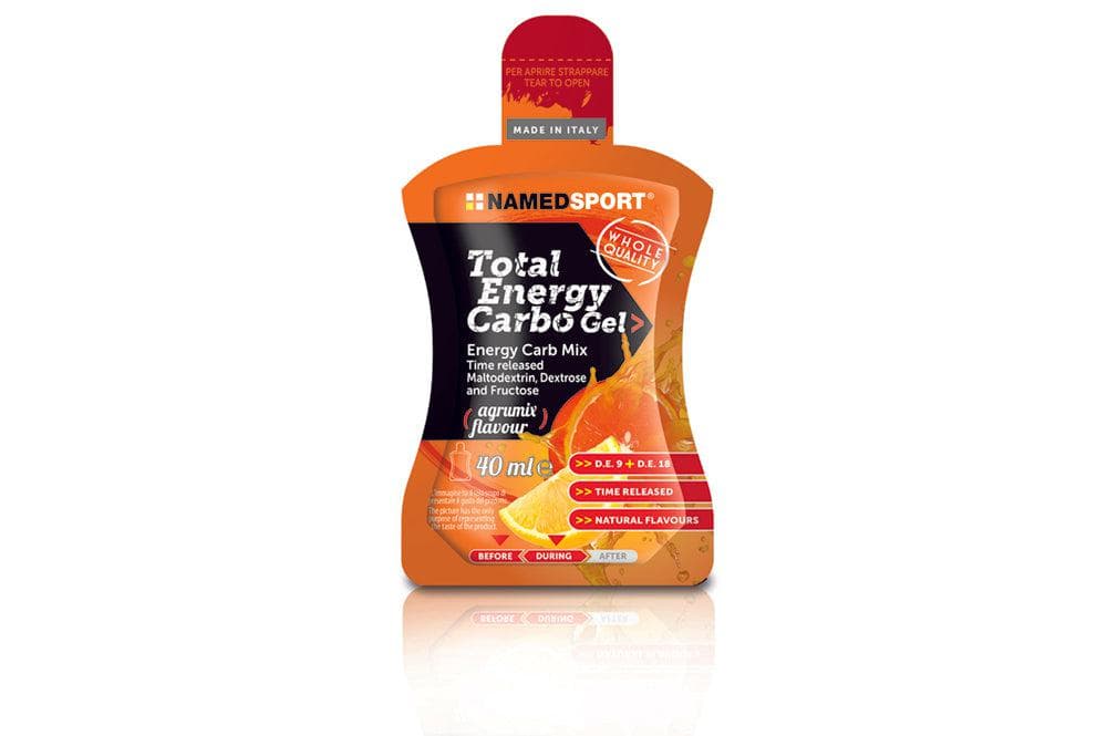 NamedSport Total Energy Fruit Carbo Gel Agrumix 24 X 40ml Long Date